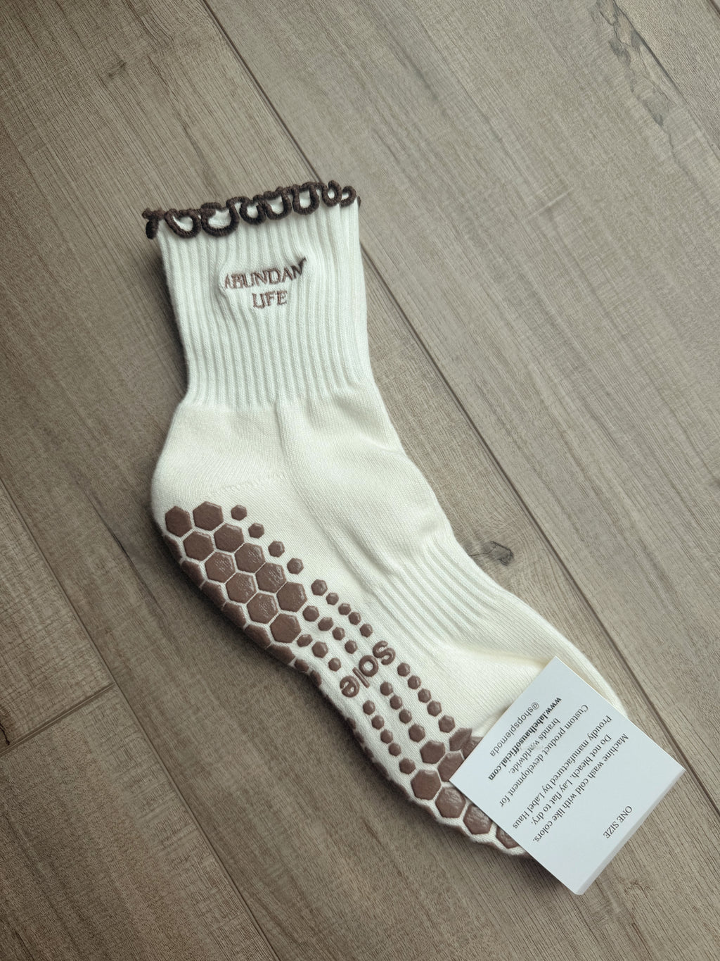 Abundant Life Grip Socks (ONE SIZE)