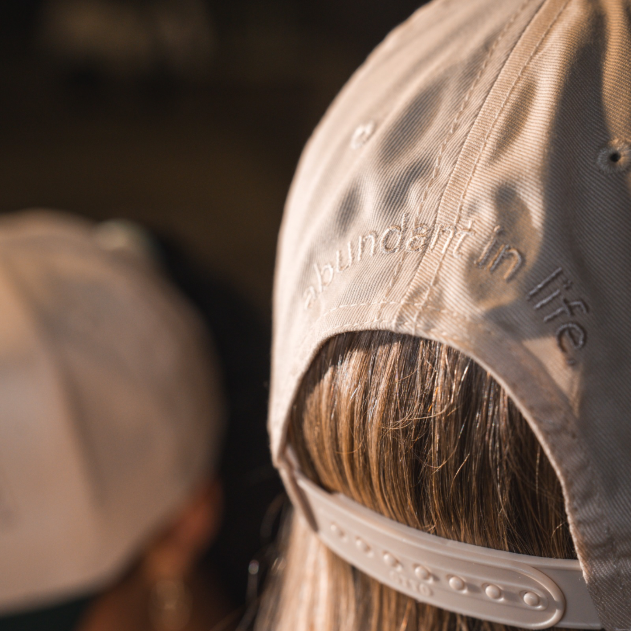 The Signature Hat | Cream & Green