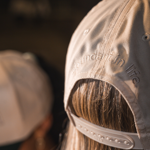 The Signature Hat | Cream & Green